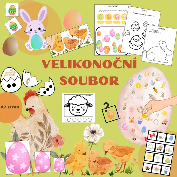 Velikonoční soubor aktivit