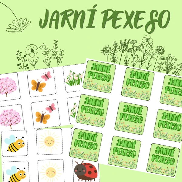 🌸 Jarní pexeso