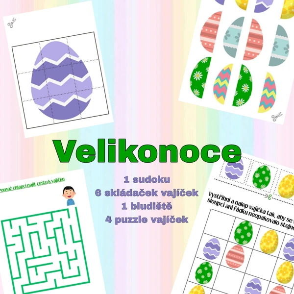 Velikonoce s vajíčky
