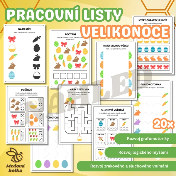 Pracovní listy - Velikonoce