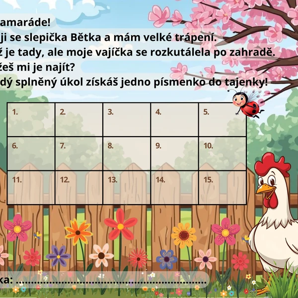 Jarní/Velikonoční plotovka