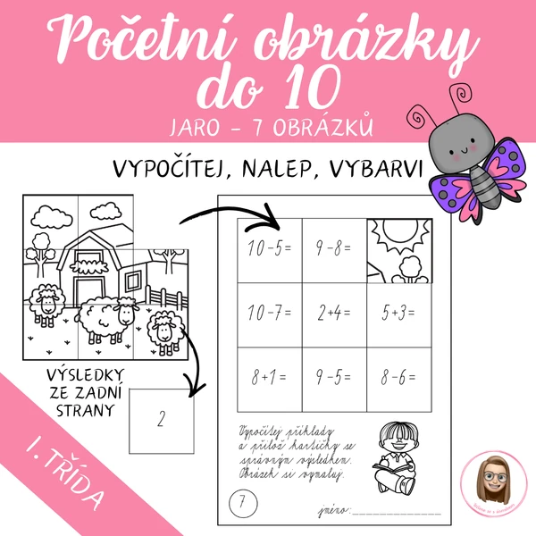 JARO - početní obrázky do 10