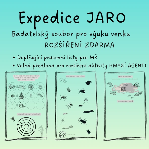 Expedice JARO-ROZŠÍŘENÍ ZDARMA