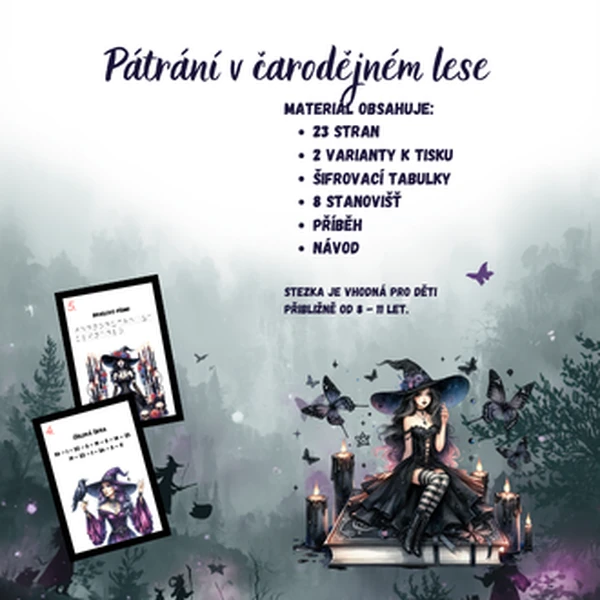 Čarodějnická šifrovací stezka