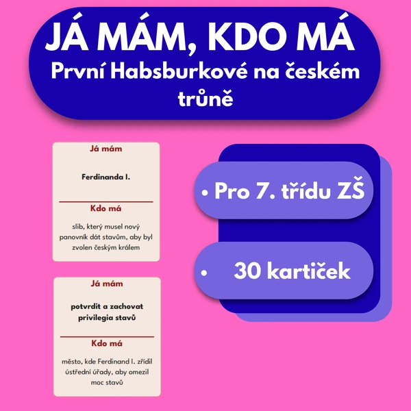 Já mám, kdo má - První Habsburkové na českém trůně