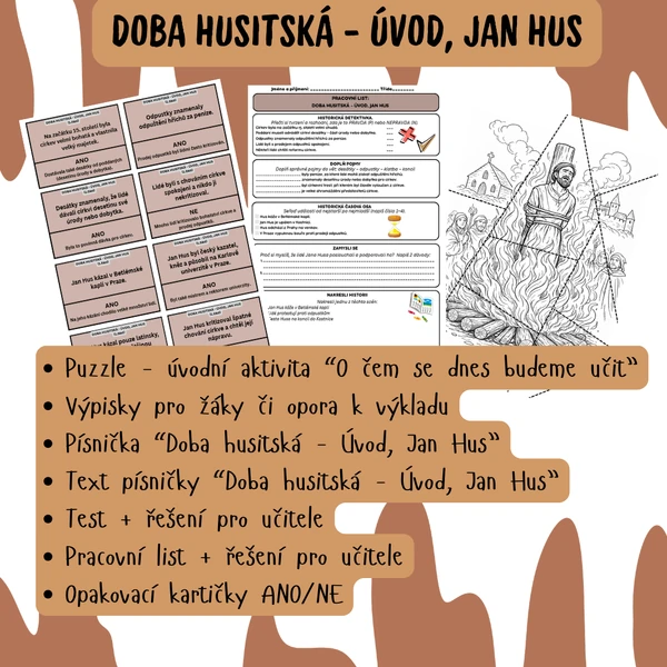 DOBA HUSITSKÁ - ÚVOD, JAN HUS