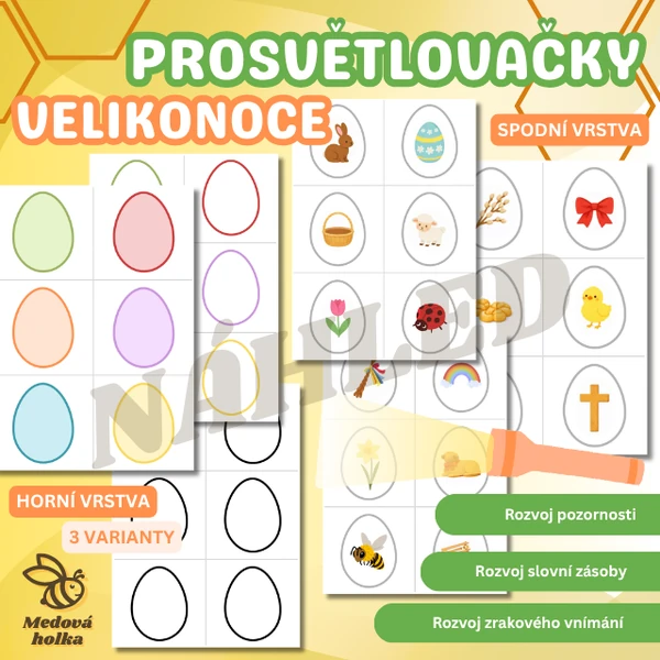 Prosvětlovací obrázky - Velikonoce