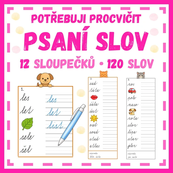 Psaní slov