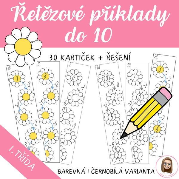 JARO - řetězové příklady do 10