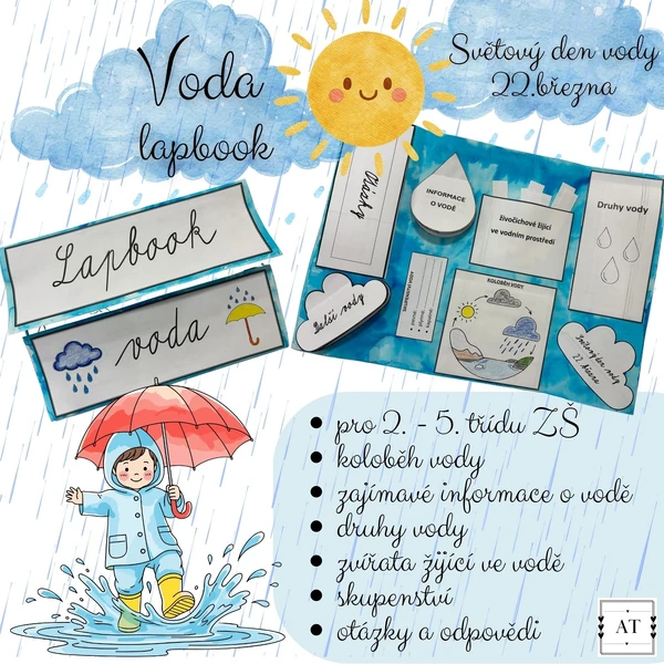 Voda - lapbook