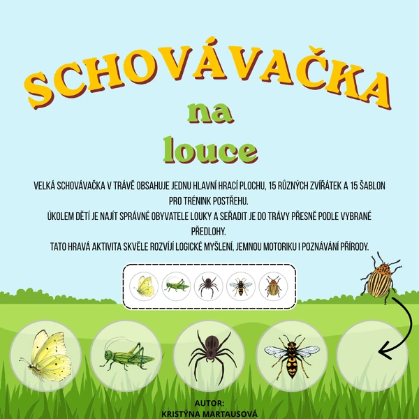 Schovávačka na louce - Poznej mě!