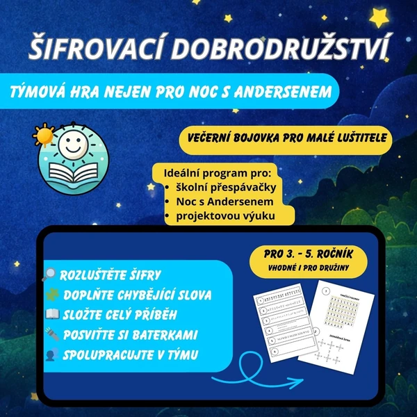 Šifrovací dobrodružství, Noc s Andersenem