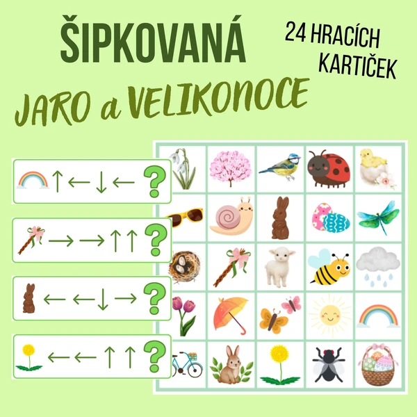 Šipkovaná - Jaro a Velikonoce 🌸🐣