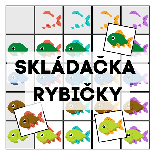 Skládačka - rybičky