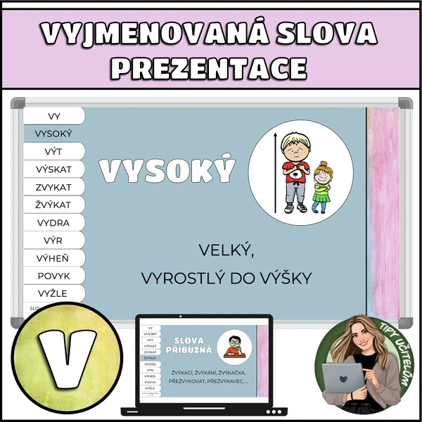 Vyjmenovaná slova po V - prezentace