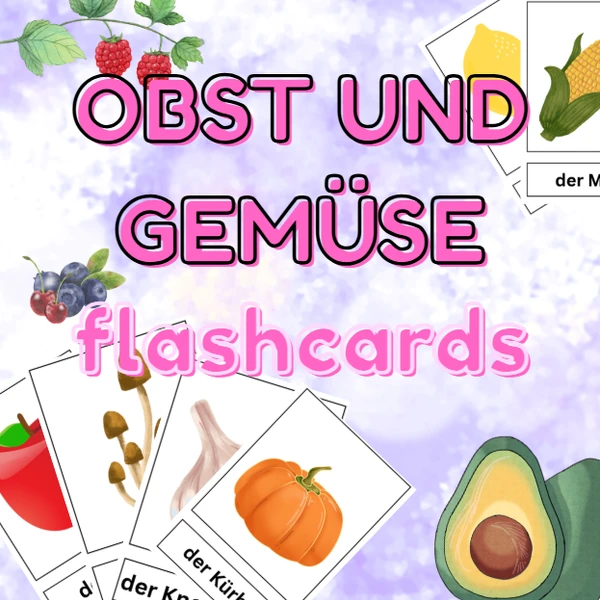 Obst und Gemüse - flashcards