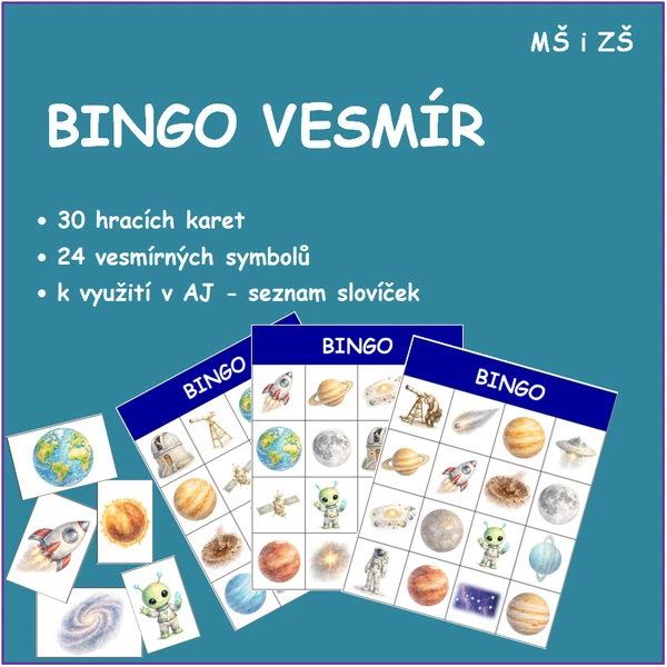 BINGO VESMÍR