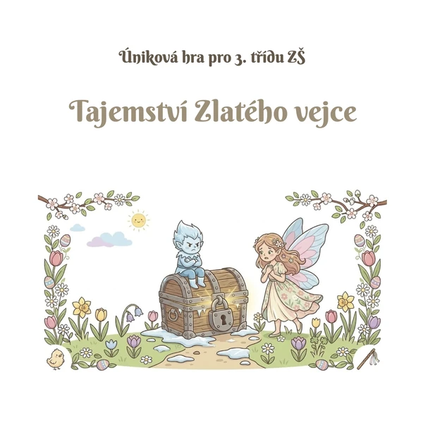 Velikonoční úniková hra pro 3. třídu ZŠ