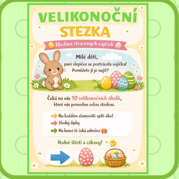 VELIKONOČNÍ STEZKA