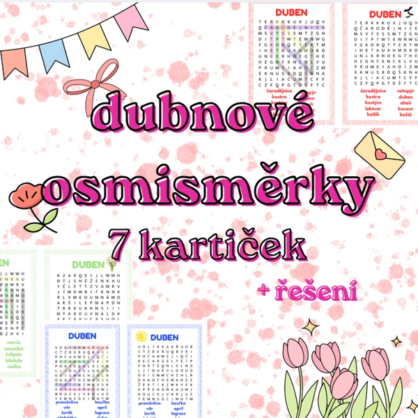 Dubnové osmisměrky