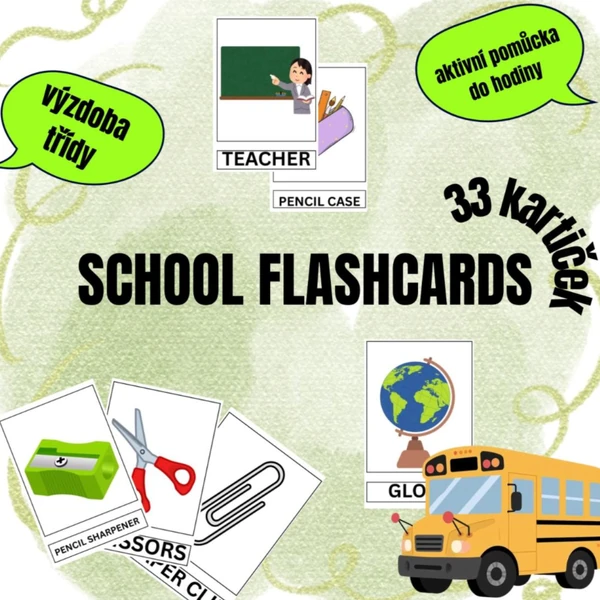 SCHOOL - flashcards