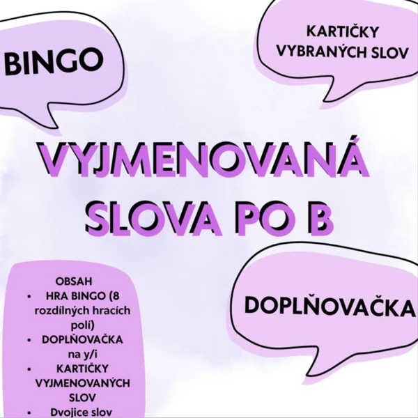 Vyjmenovaná slova po B