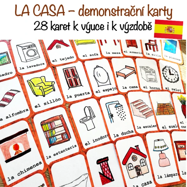 LA CASA - demonstrační karty
