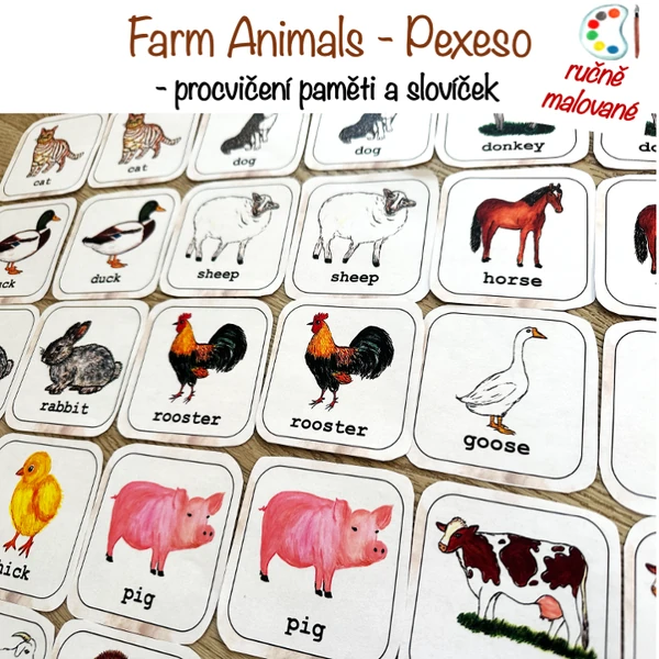 Farm Animals - pexeso