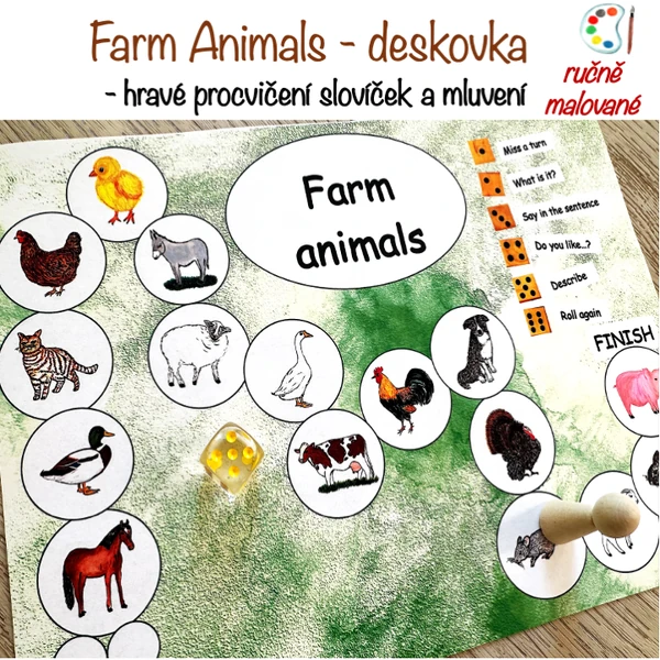 Farm Animals - desková hra