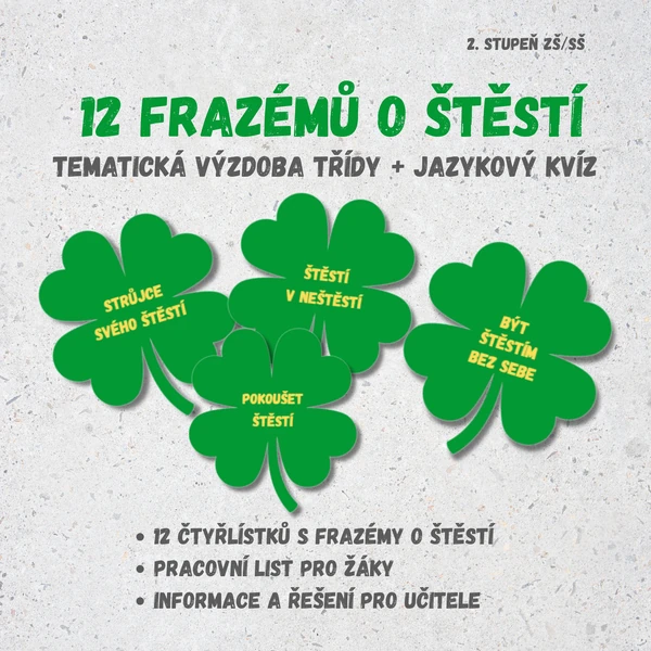 12 FRAZÉMŮ O ŠTĚSTÍ