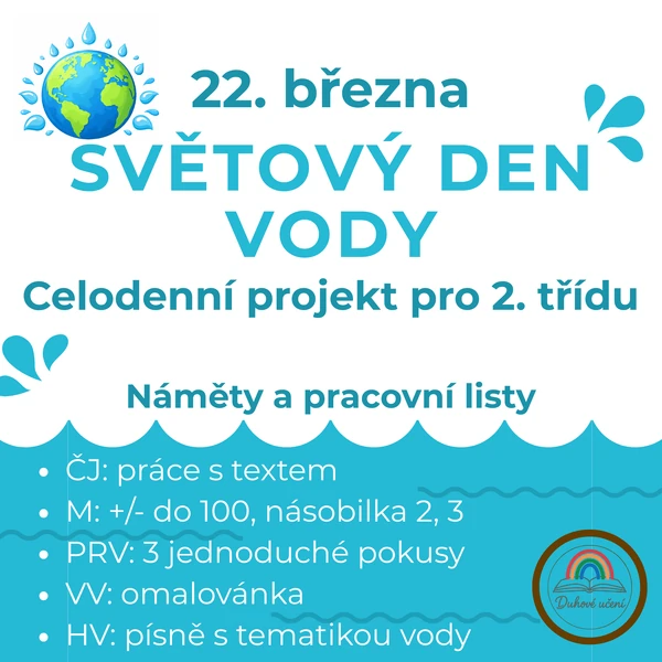 Světový den vody - celodenní projekt pro 2. třídu