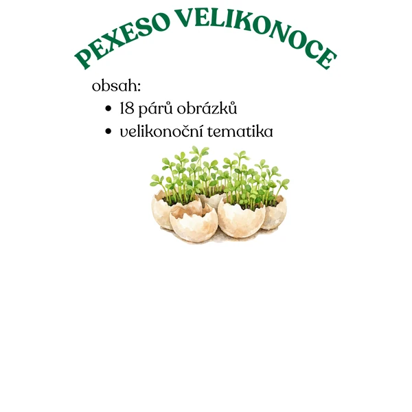 Pexeso Velikonoce 