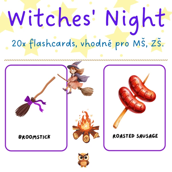 Witches' Night - flashcards
