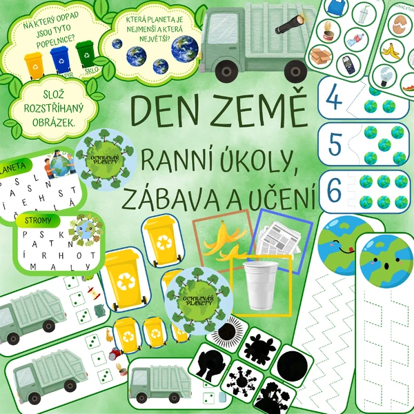 DEN ZEMĚ - ranní úkoly, zábava a učení