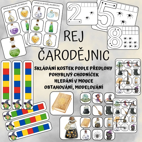 REJ ČARODĚJNIC - aktivity