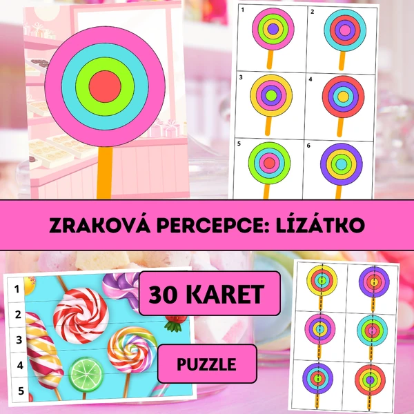 Zraková percepce: Lízátko