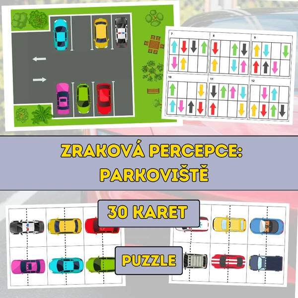 Zraková percepce: Parkoviště