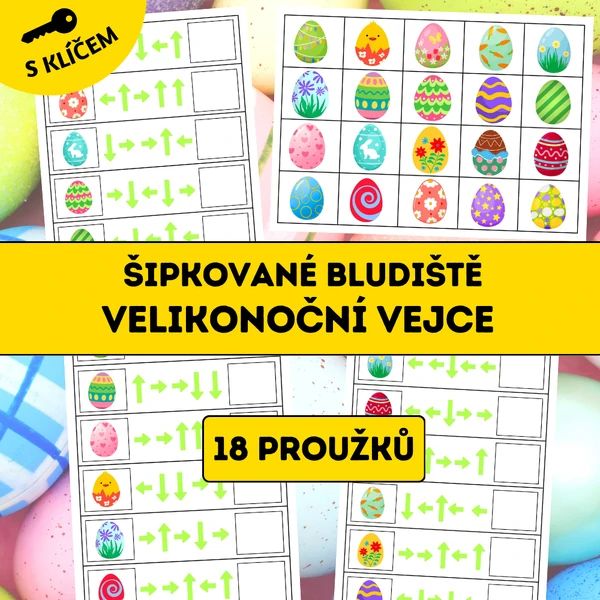 Šipkované bludiště: Velikonoční vejce