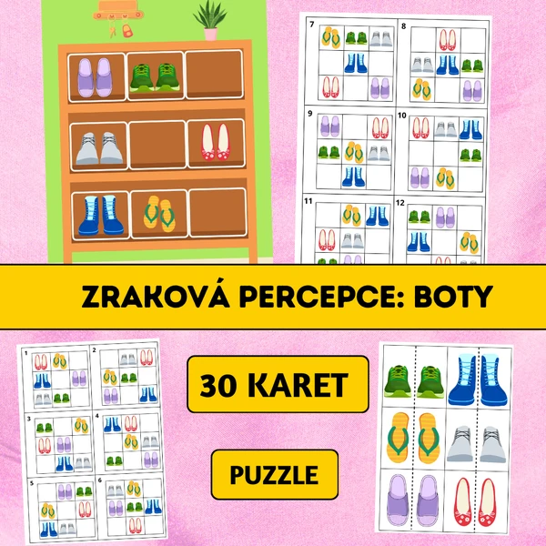 Zraková percepce: Boty