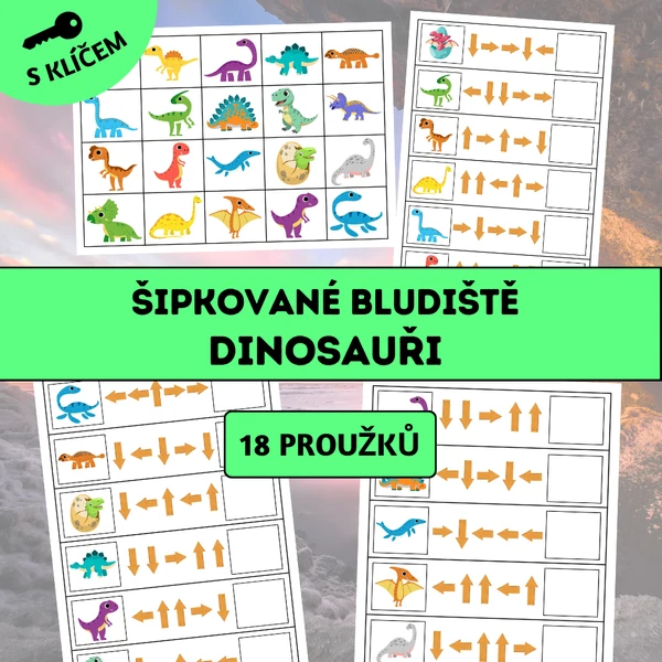 Šipkované bludiště: Dinosauři