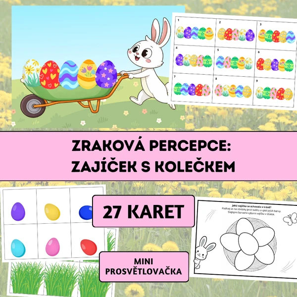 Zraková percepce: Zajíček s kolečkem