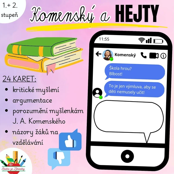 Komenský a HEJTY