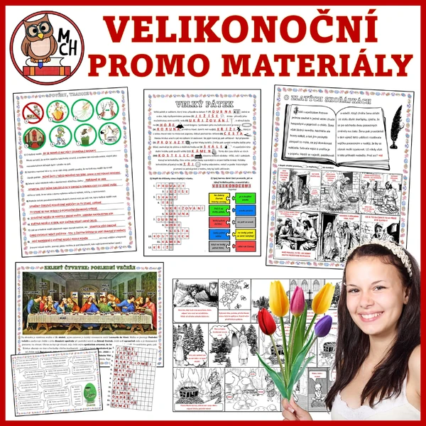 Sada materiálů VELIKONOCE (s řešením)