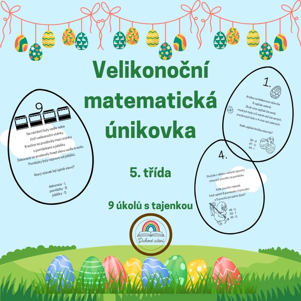 Velikonoční matematická únikovka