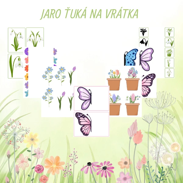Jaro ťuká na vrátka 
