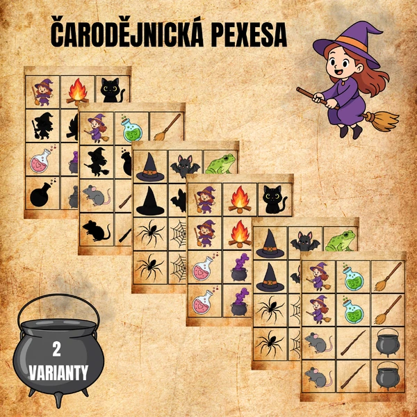 Čarodějnická pexesa 