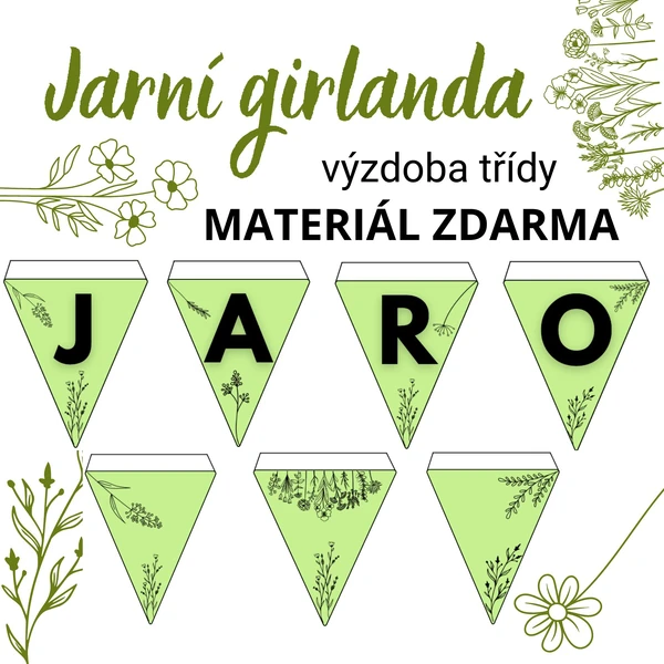🌸 Jarní girlanda 🌸 