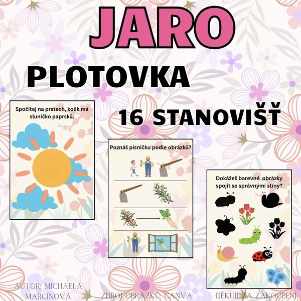 JARO - plotovka - 16 úkolů