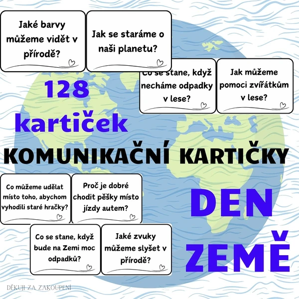 DEN ZEMĚ - 128 otázek do komunitního kruhu