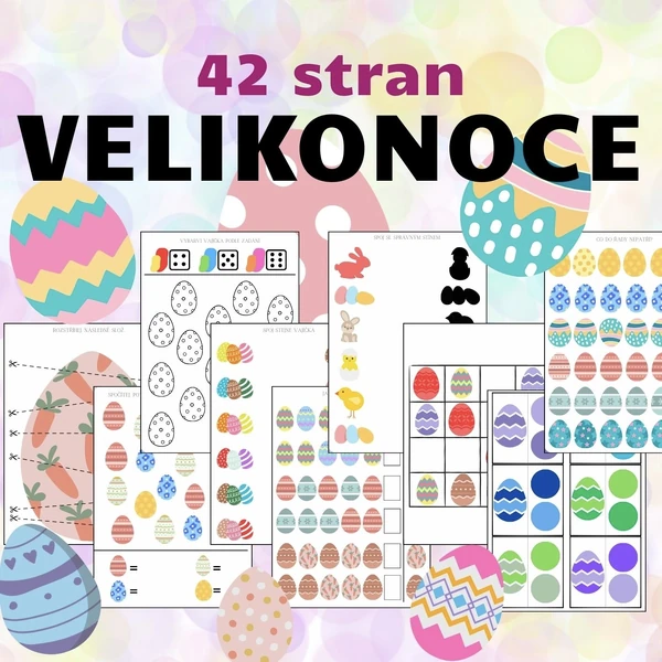 VELIKONOCE - 42 barevných stran